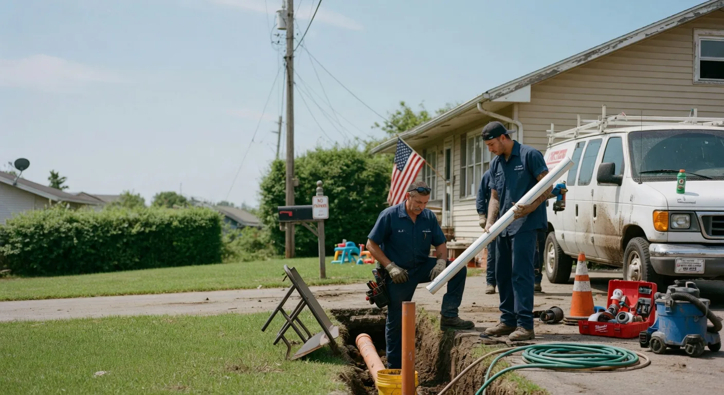 Clogged Drain Repair in Garwood, TX